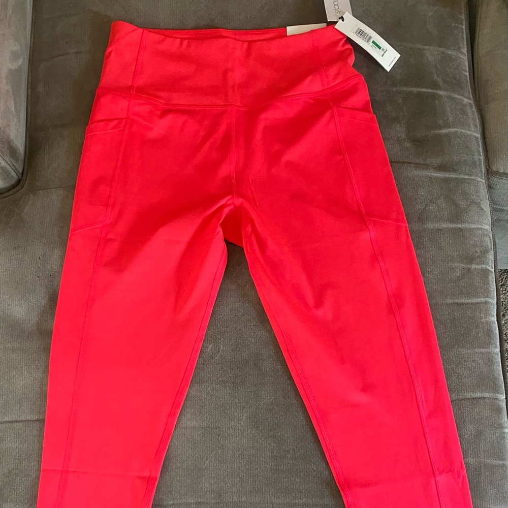 Calvin Klein Compression High Waist Tight Hot Pink